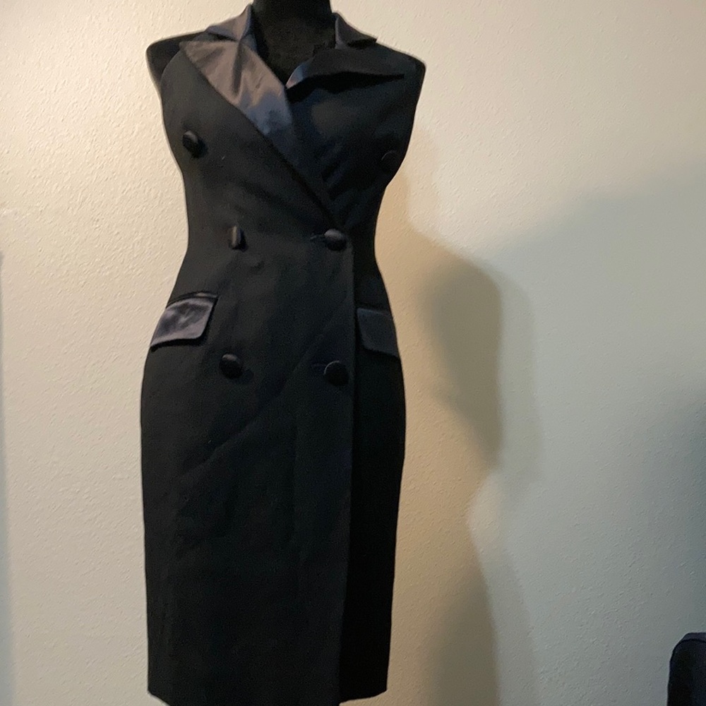 Vintage Michael Kors Tuxedo Dress